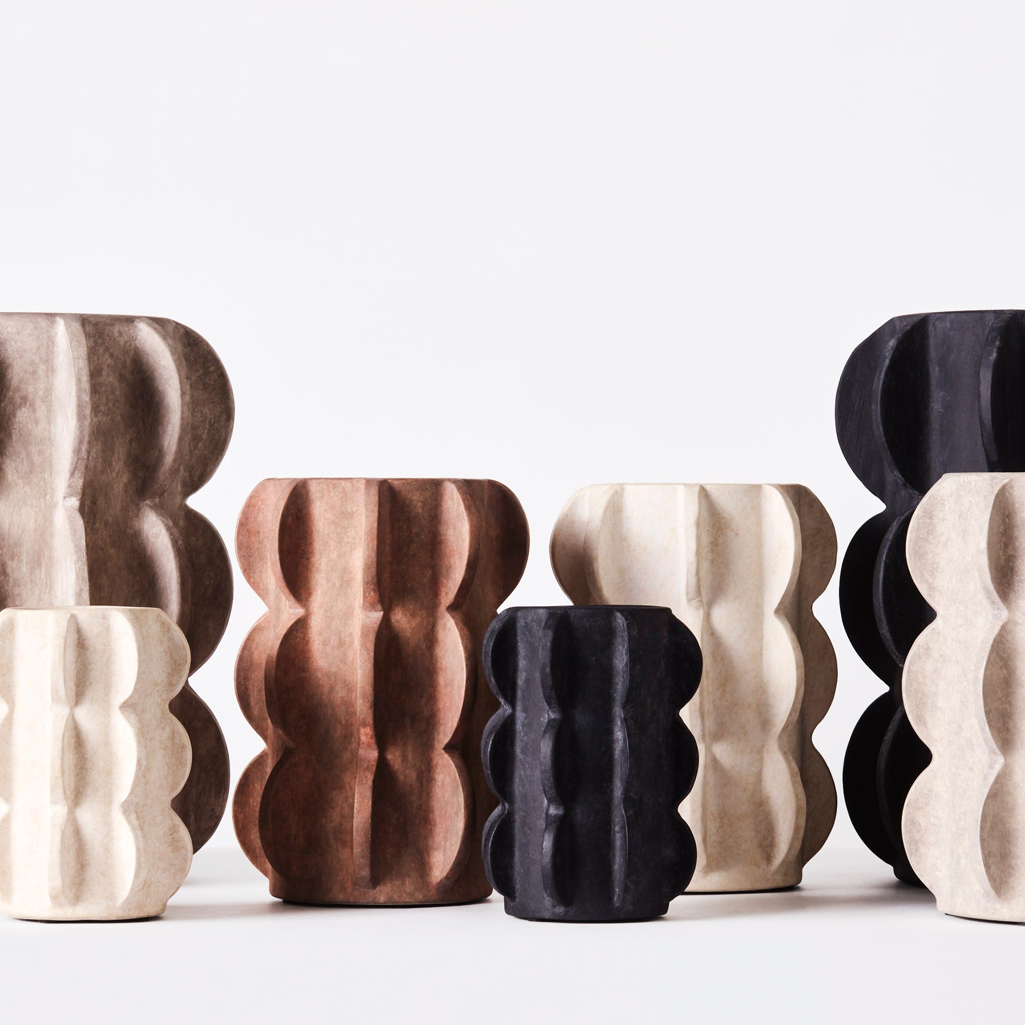 Arcissimo Vase Medium Brown