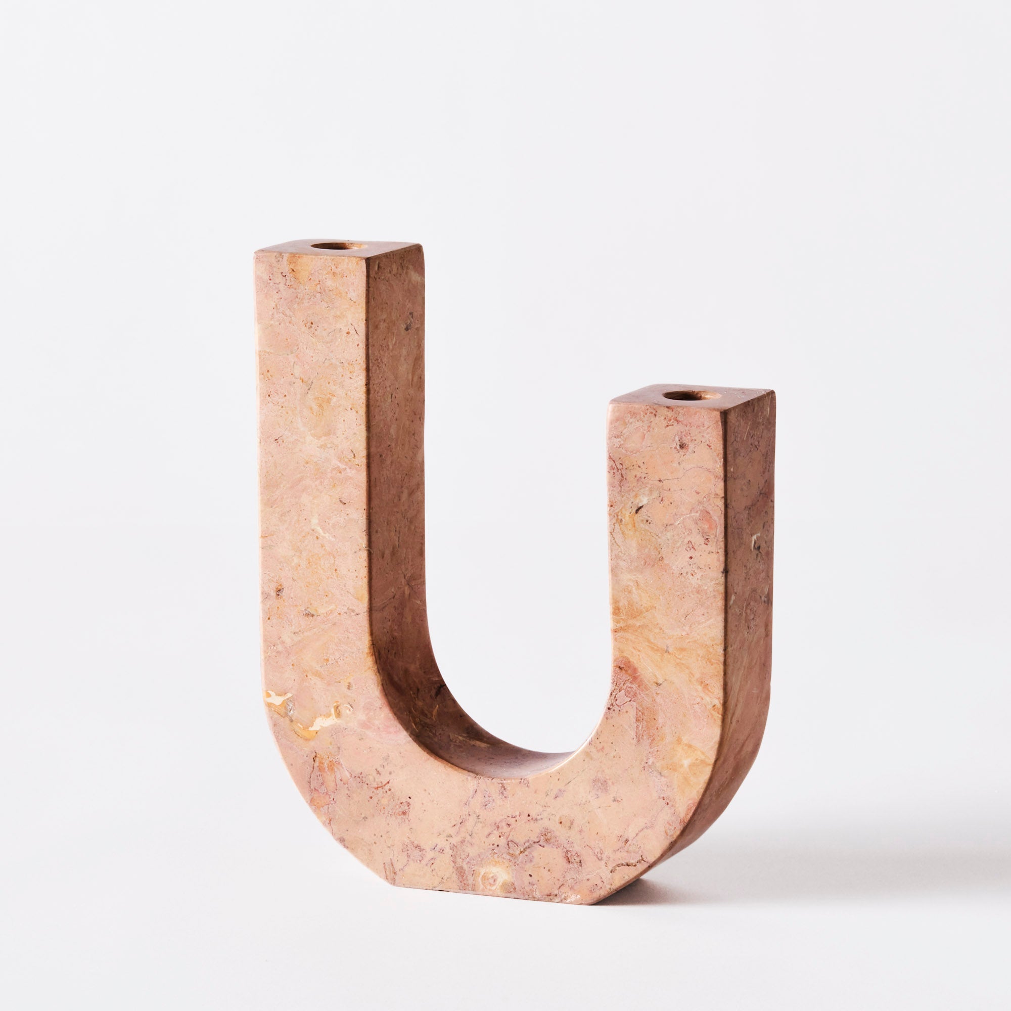 Arco Candle Holder Red