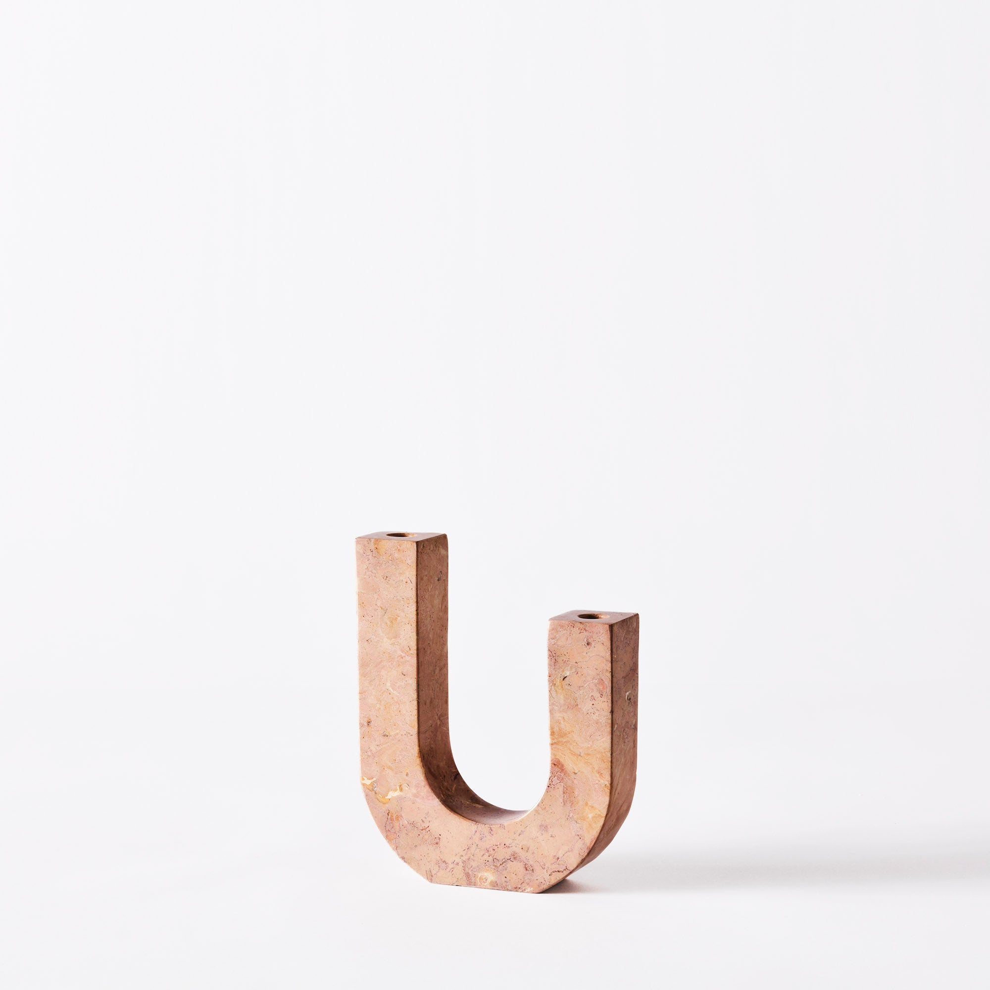 Arco Candle Holder Red