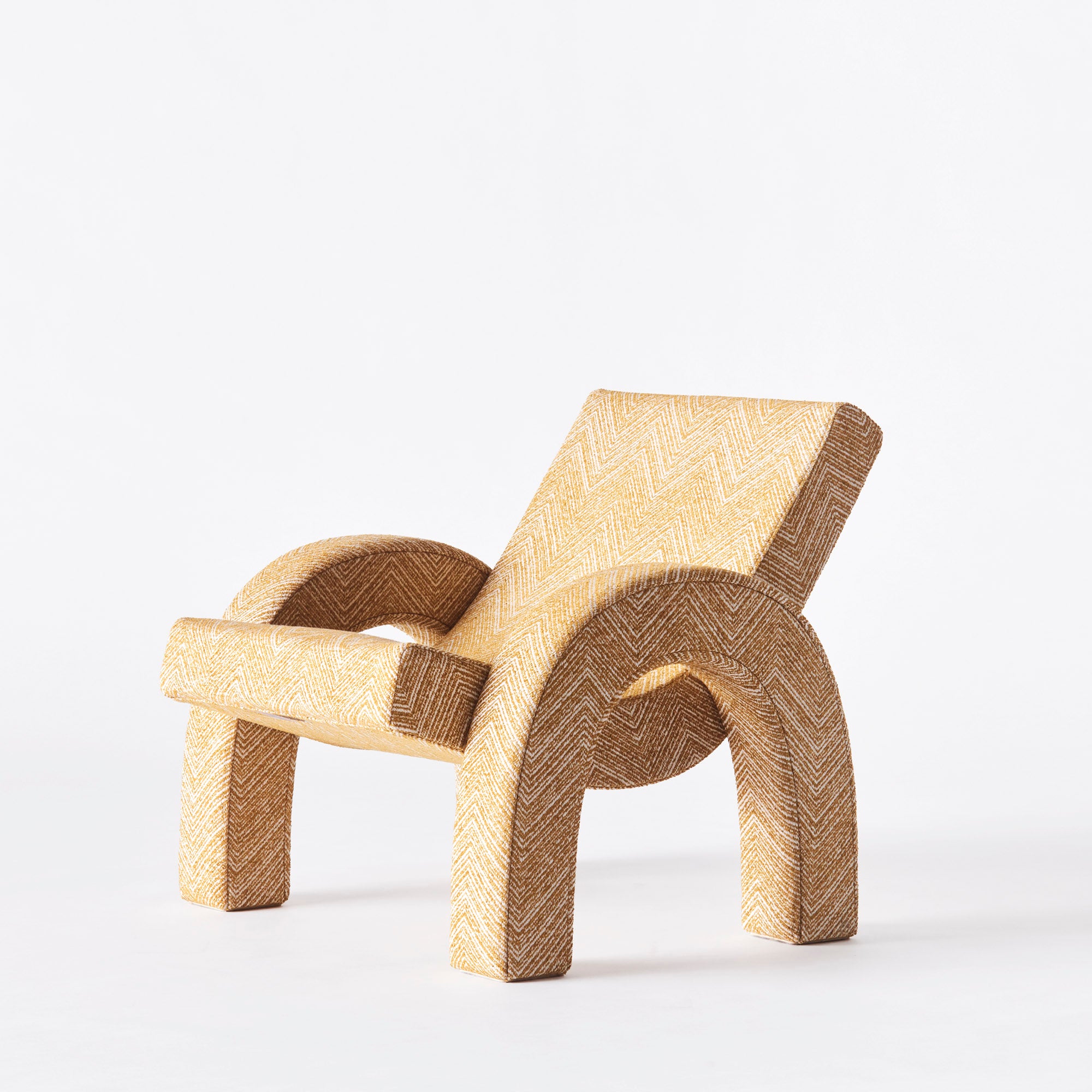 Arco Lounge Chair Teide Ochre
