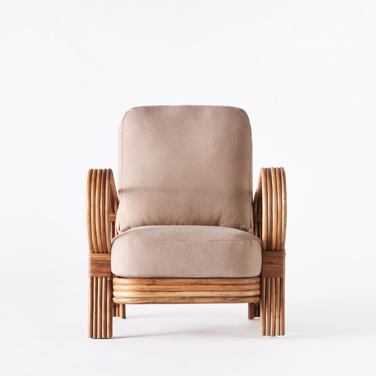Bamboo Lounge Chair Dusty Deco