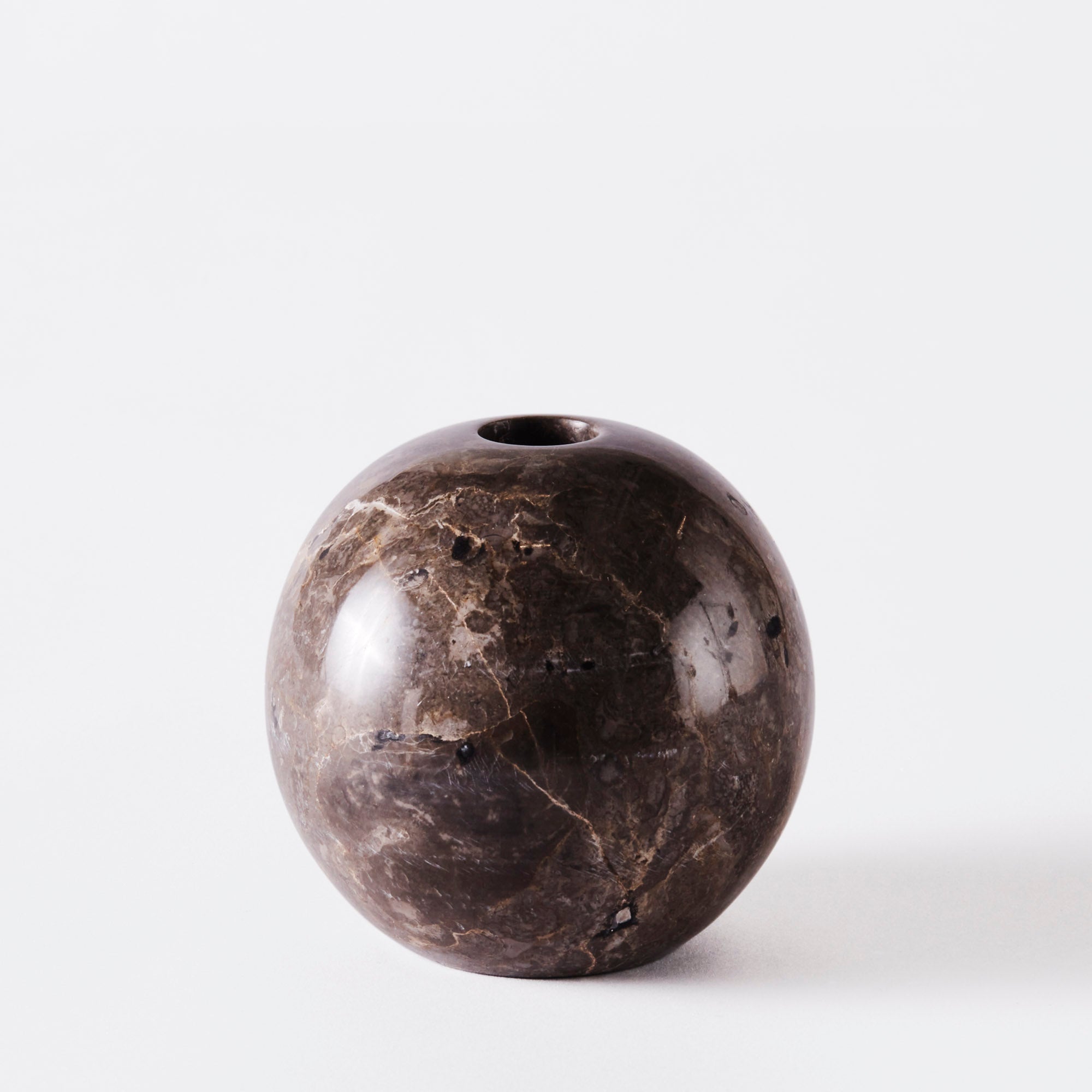 Sphere Candle Holder 10 Grey