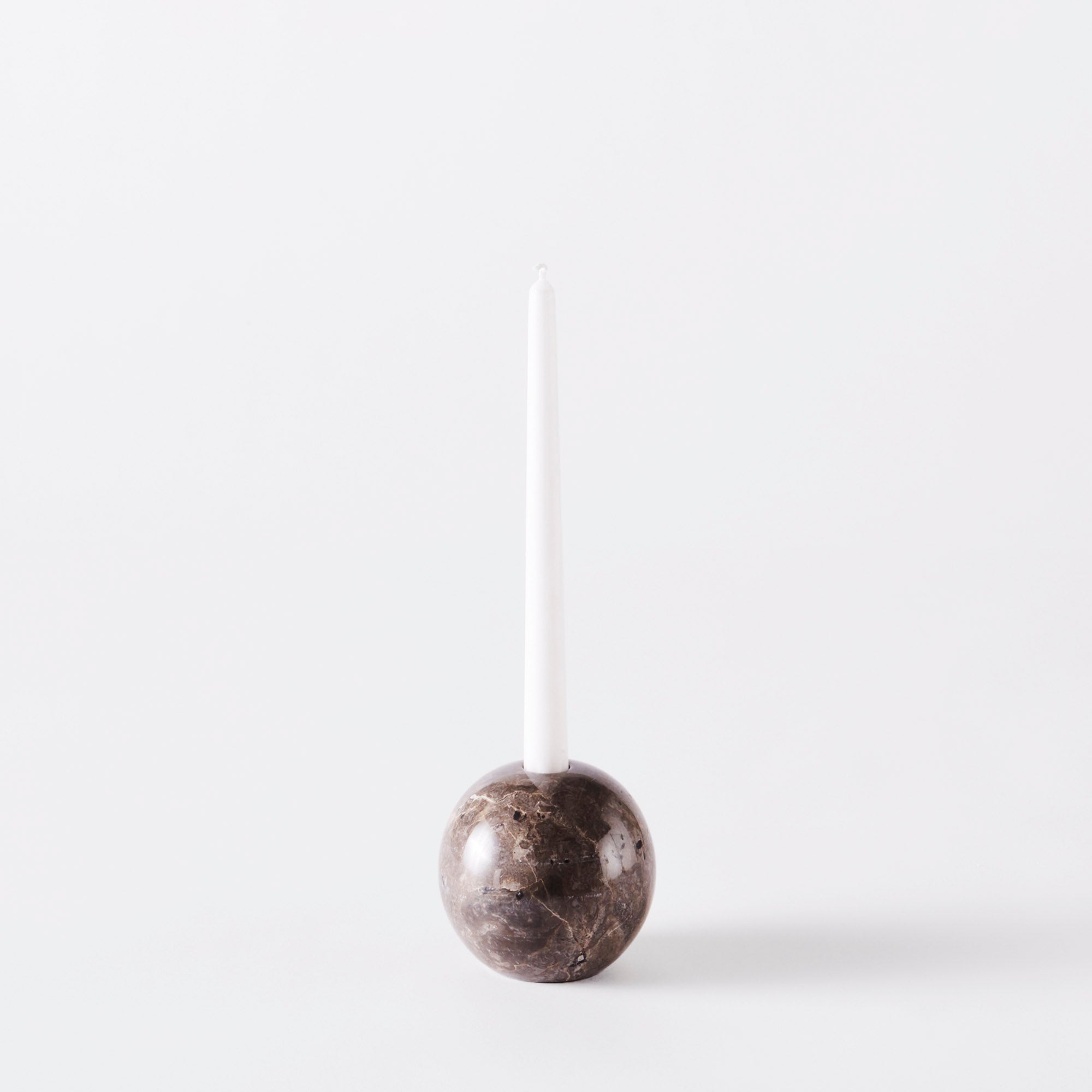 Sphere Candle Holder 10 Grey