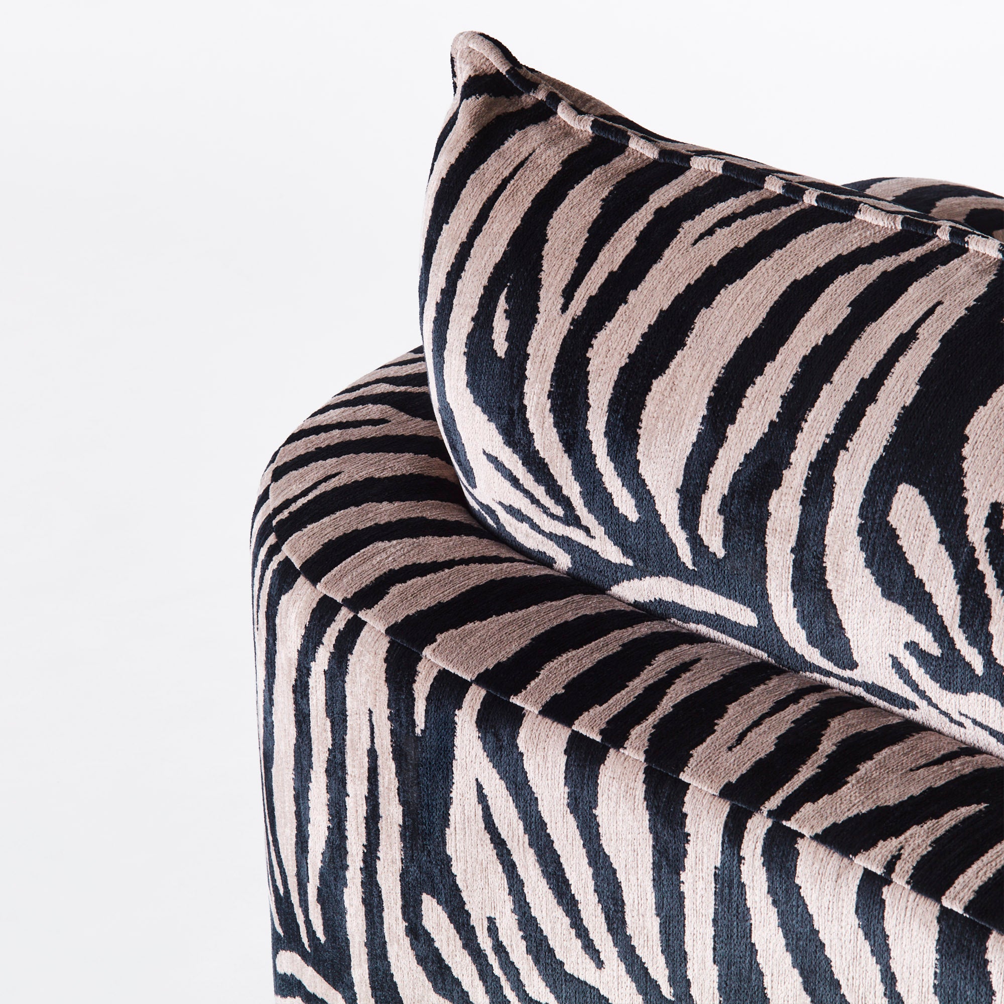 Miles Loveseat Zebra