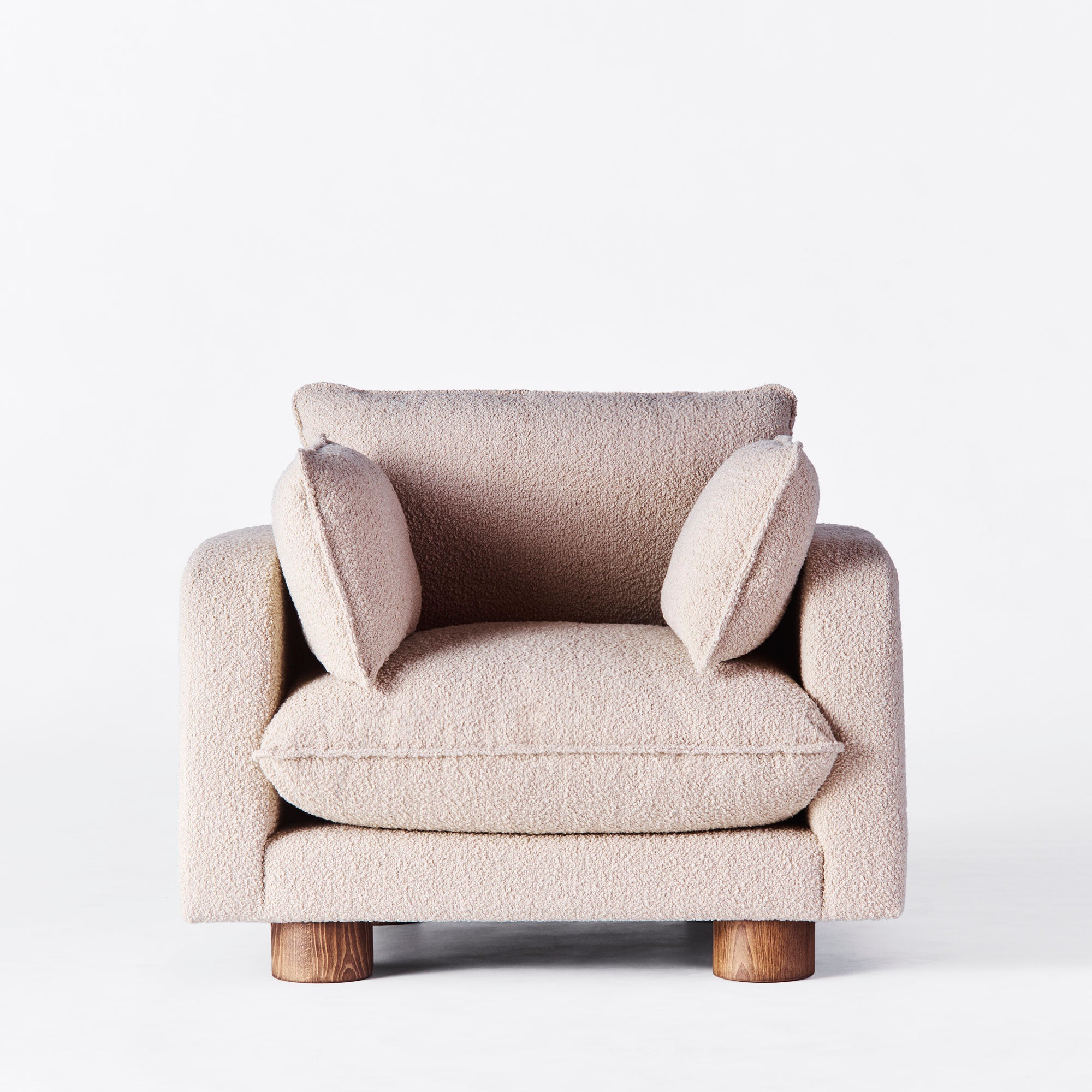 Miles Armchair Boucle Beige
