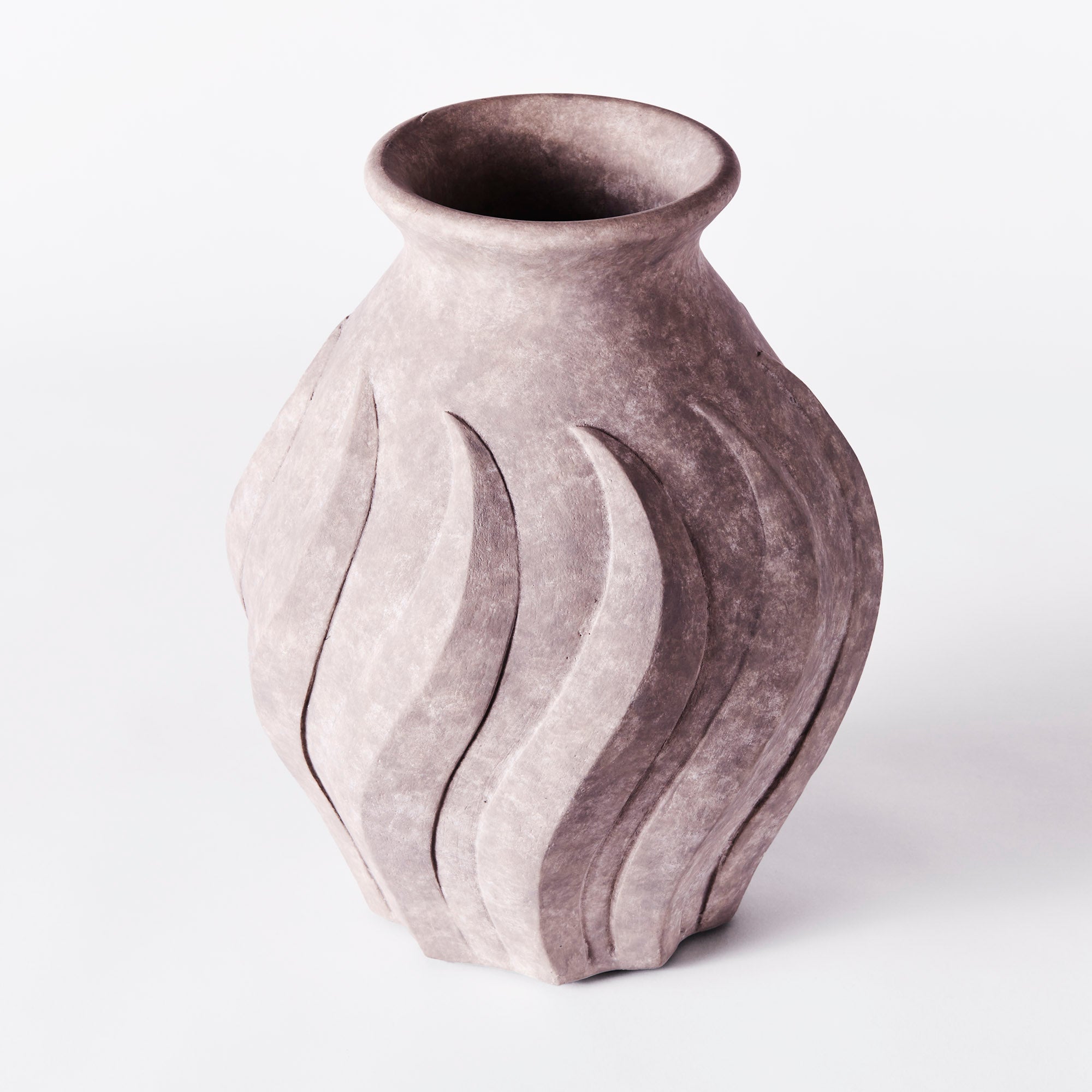 Swirl Vase Grey Large