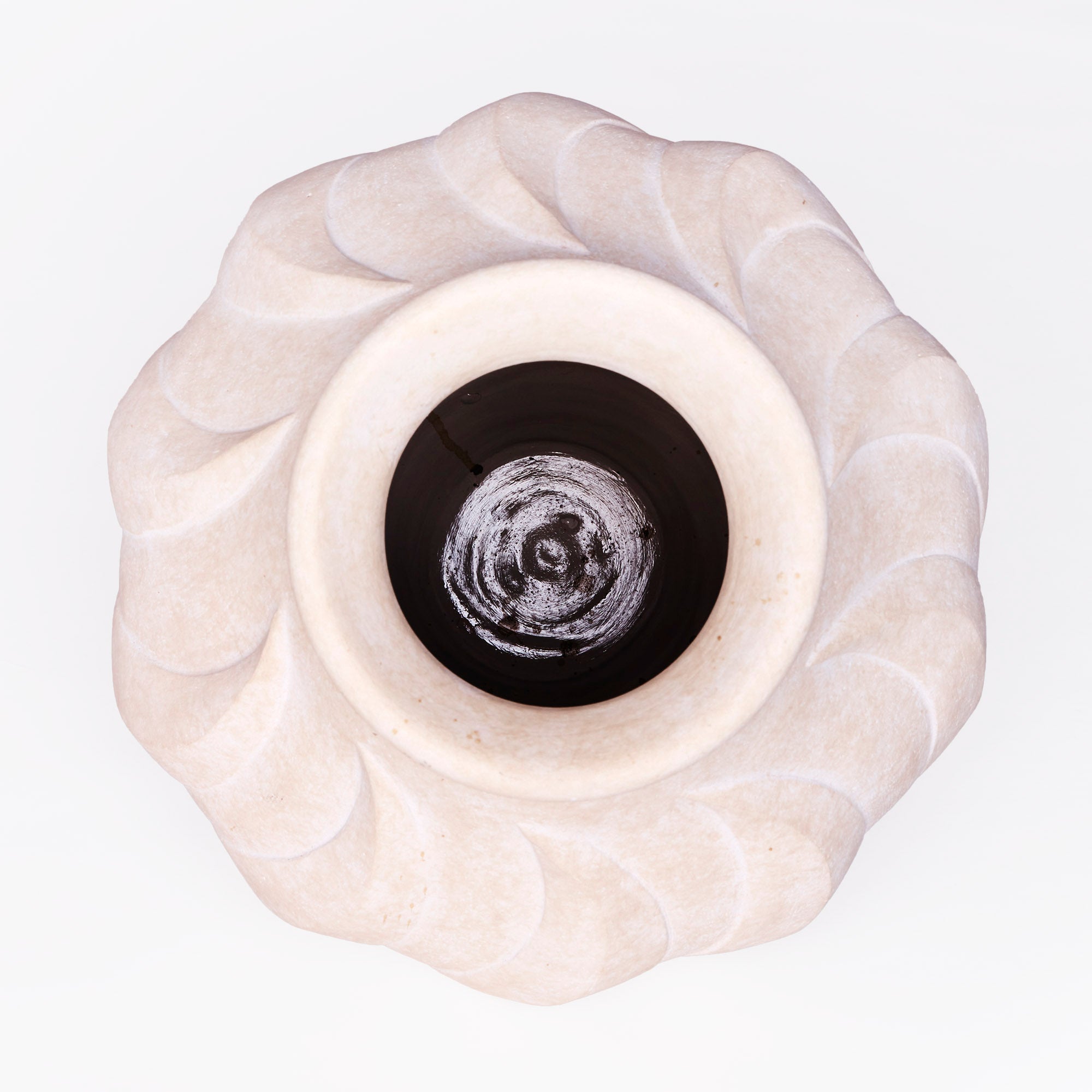 Swirl Vase Large White