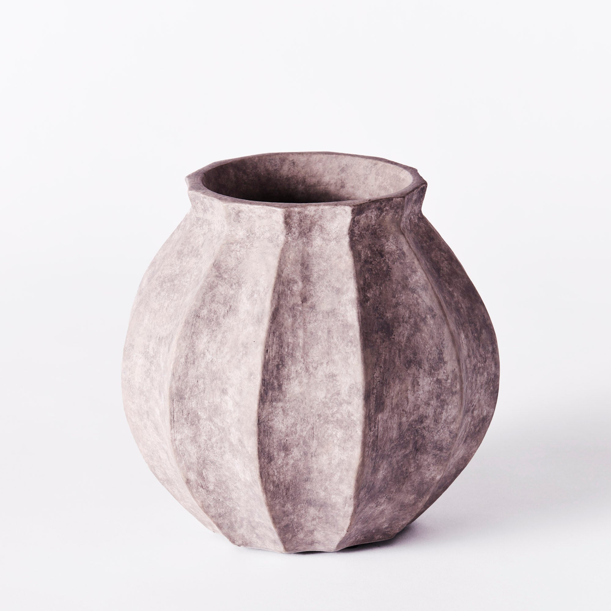 Wedges Vase Grey