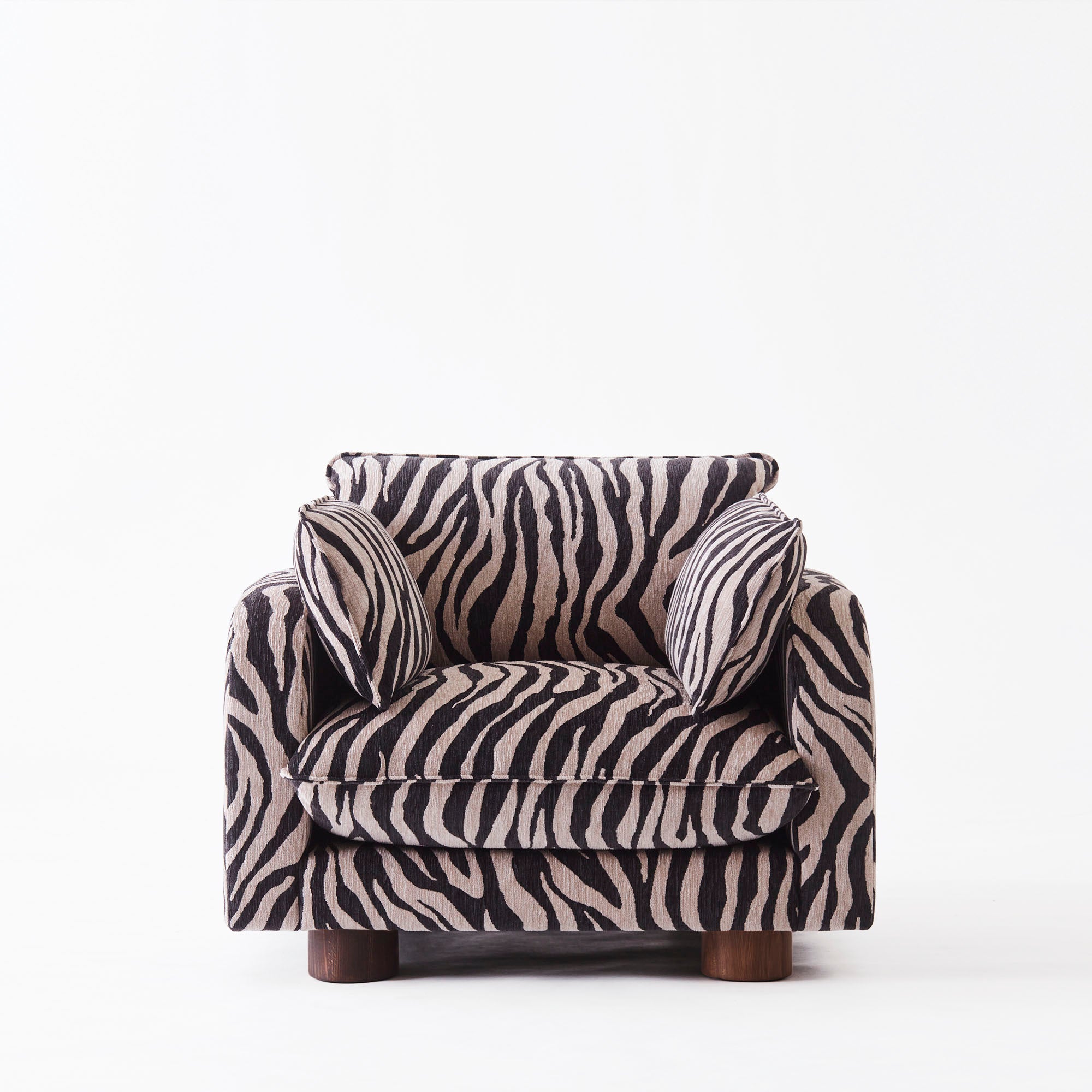 Miles Armchair Zebra