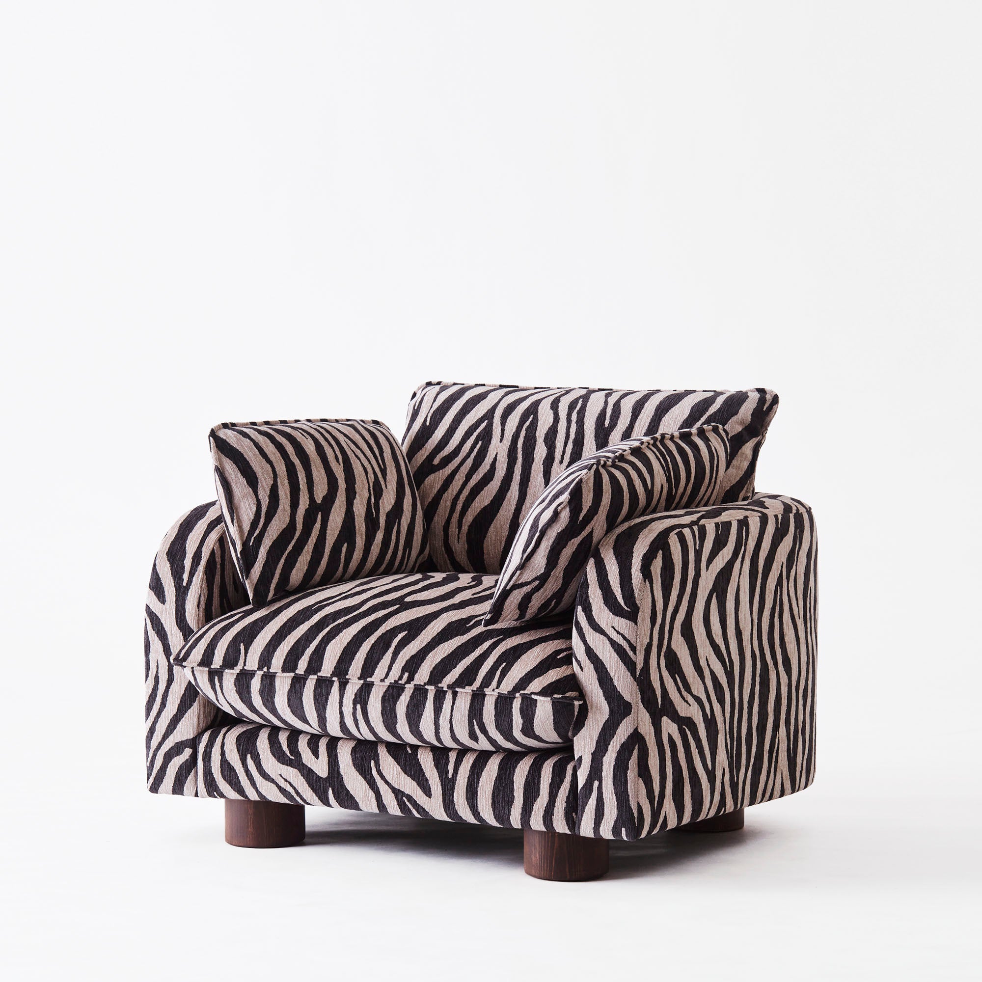 Miles Armchair Zebra