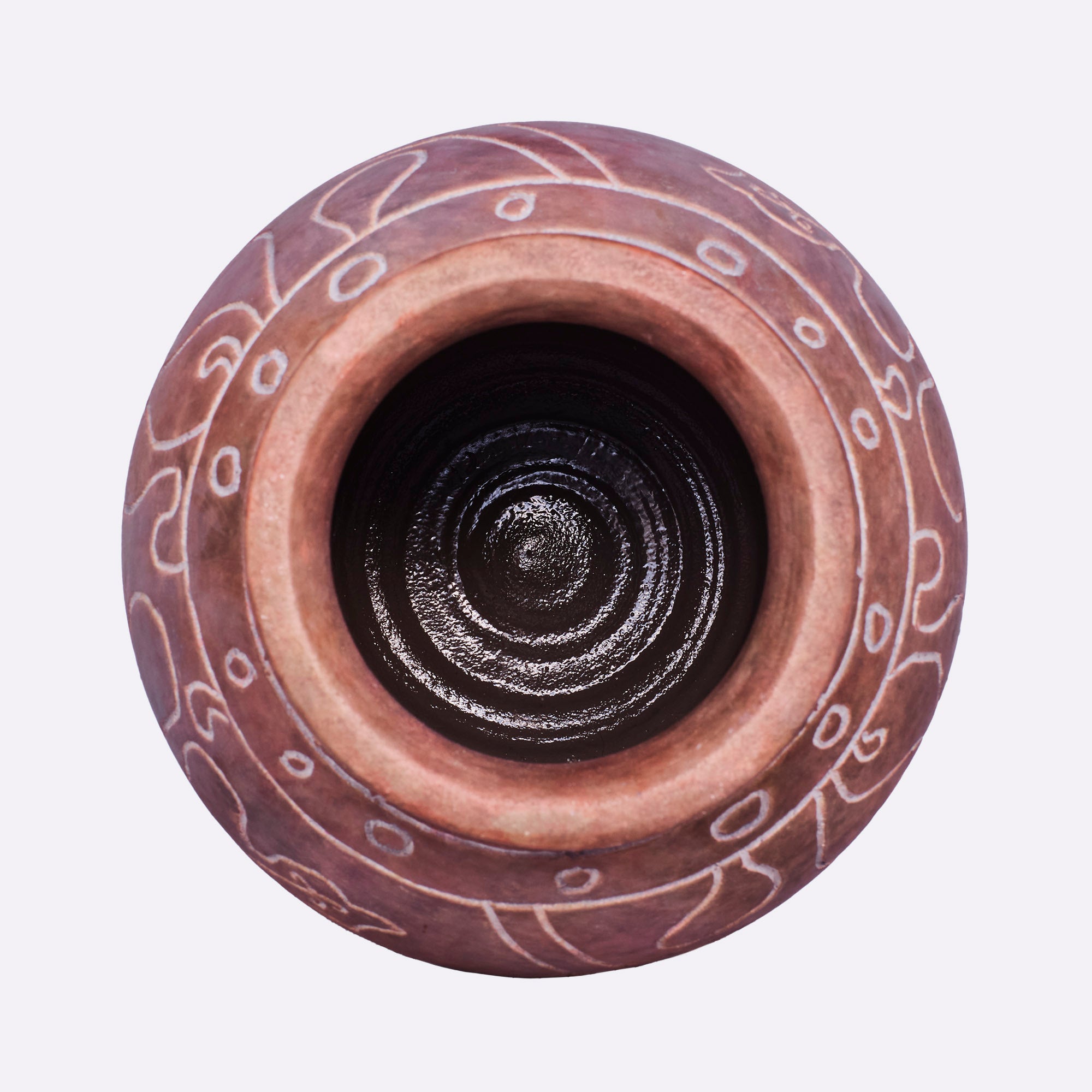 Frida Vase Tall Brown