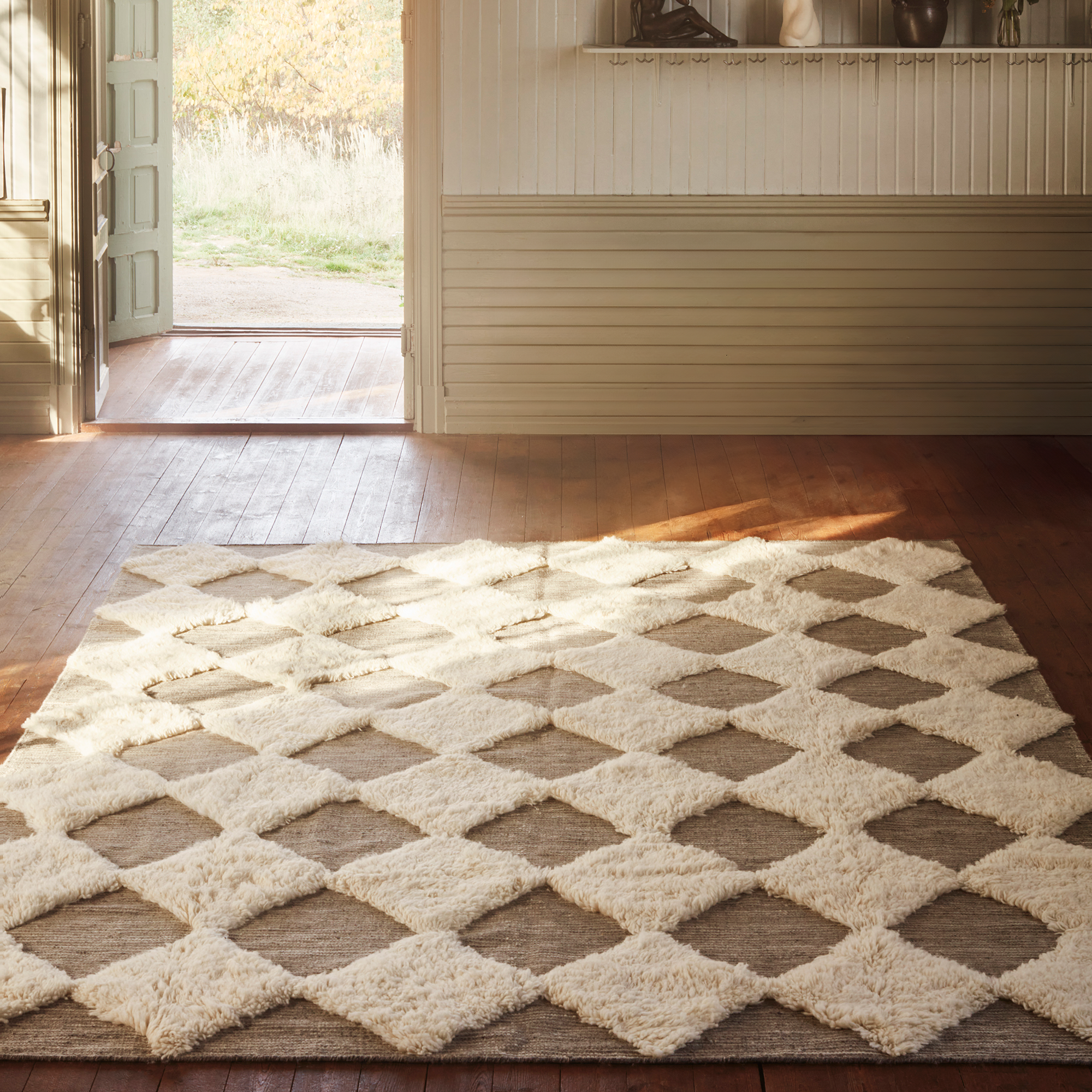 Chess Rya Rug Grey