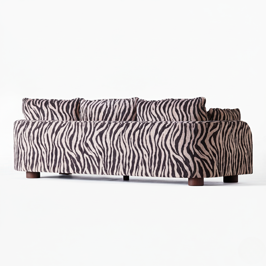 Miles Sofa Zebra