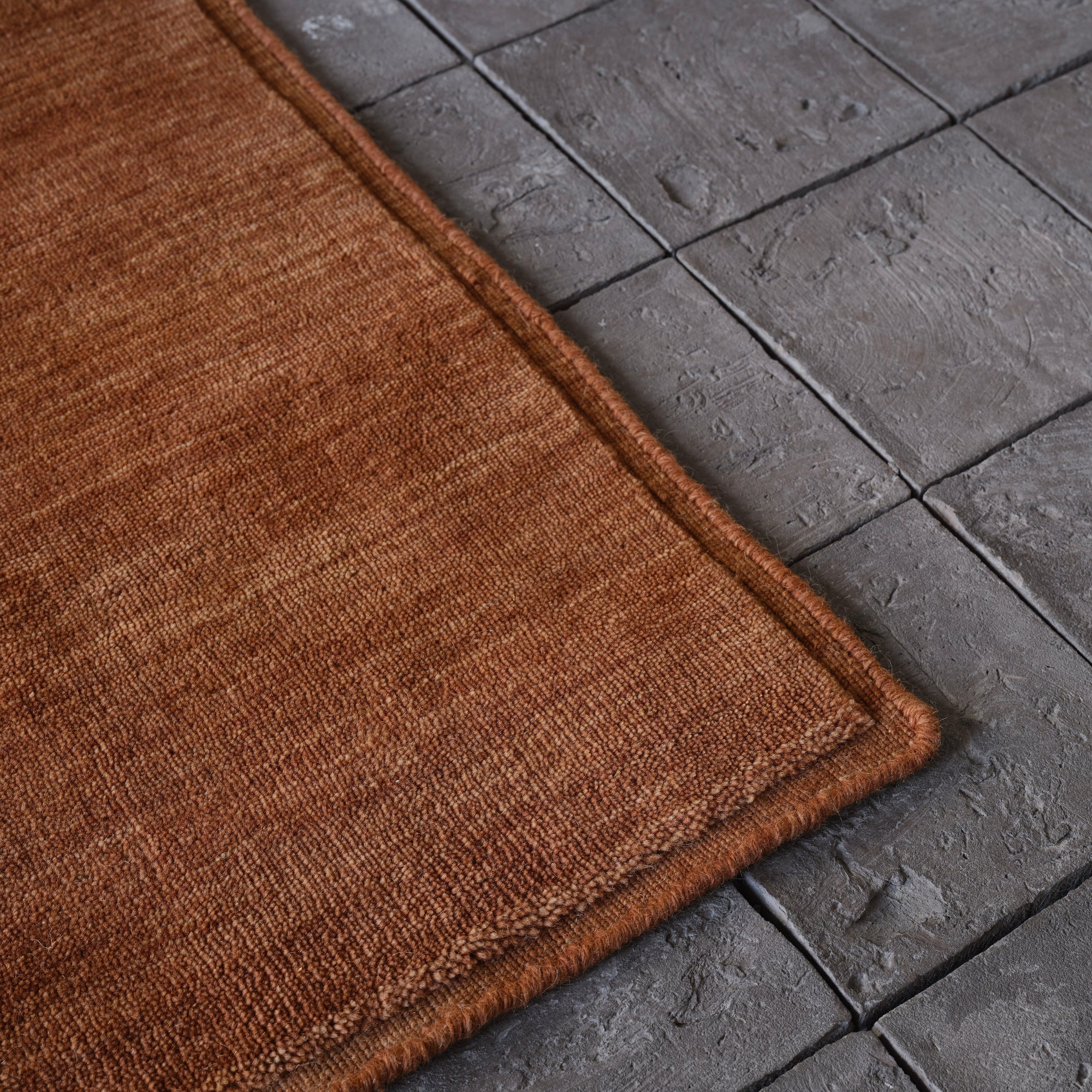 Palette Rug Rust