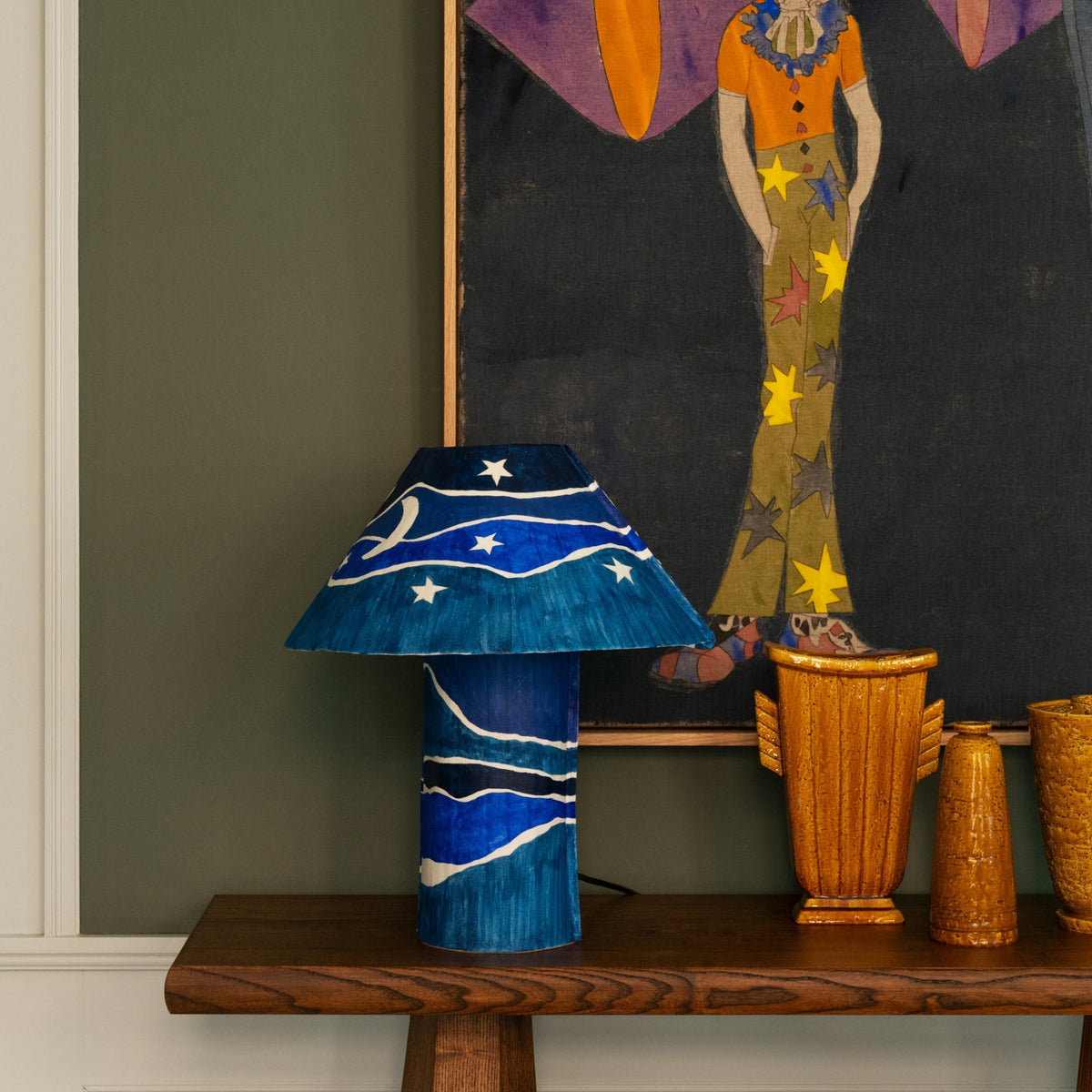 Paper Table Lamp Luna