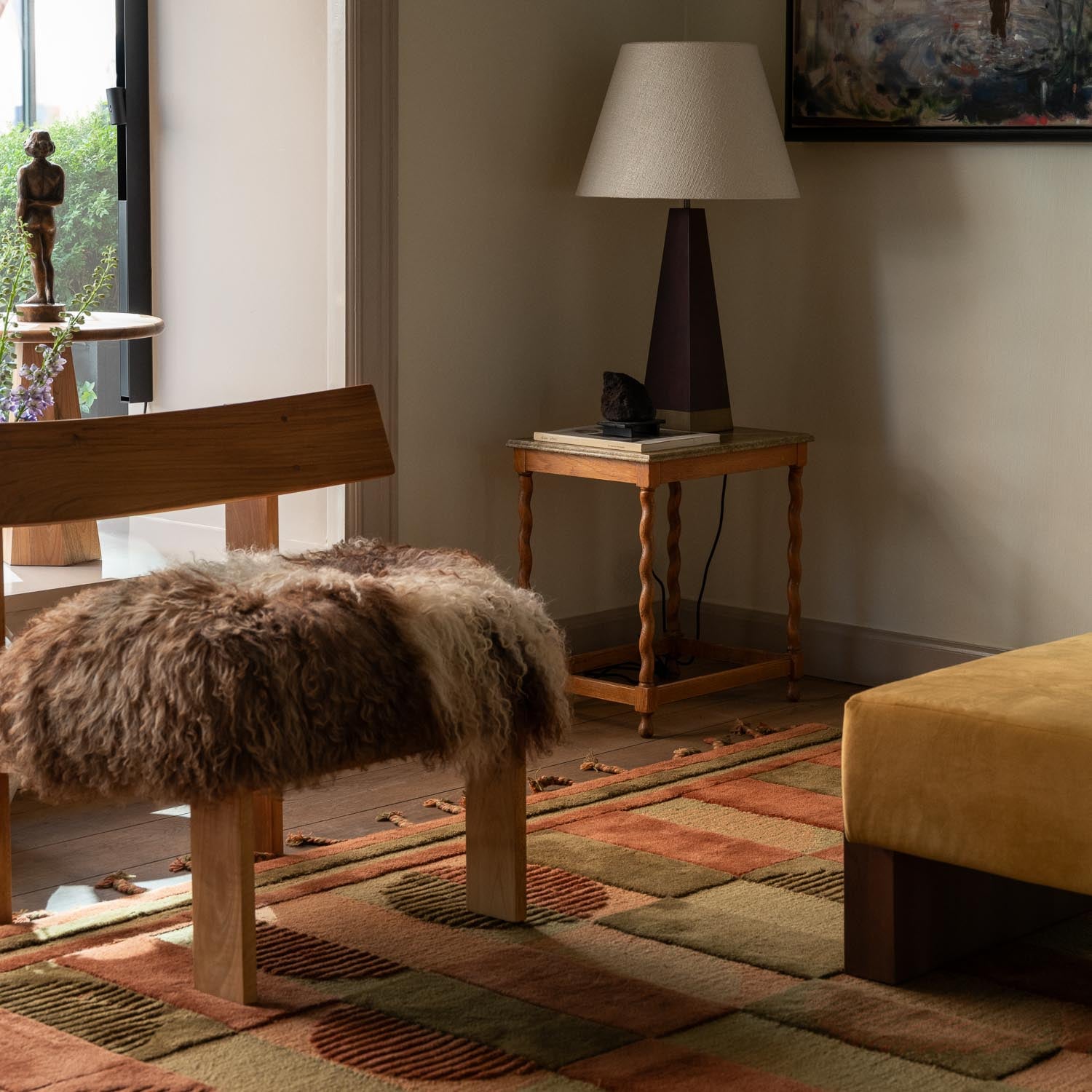 Pyramid Table Lamp