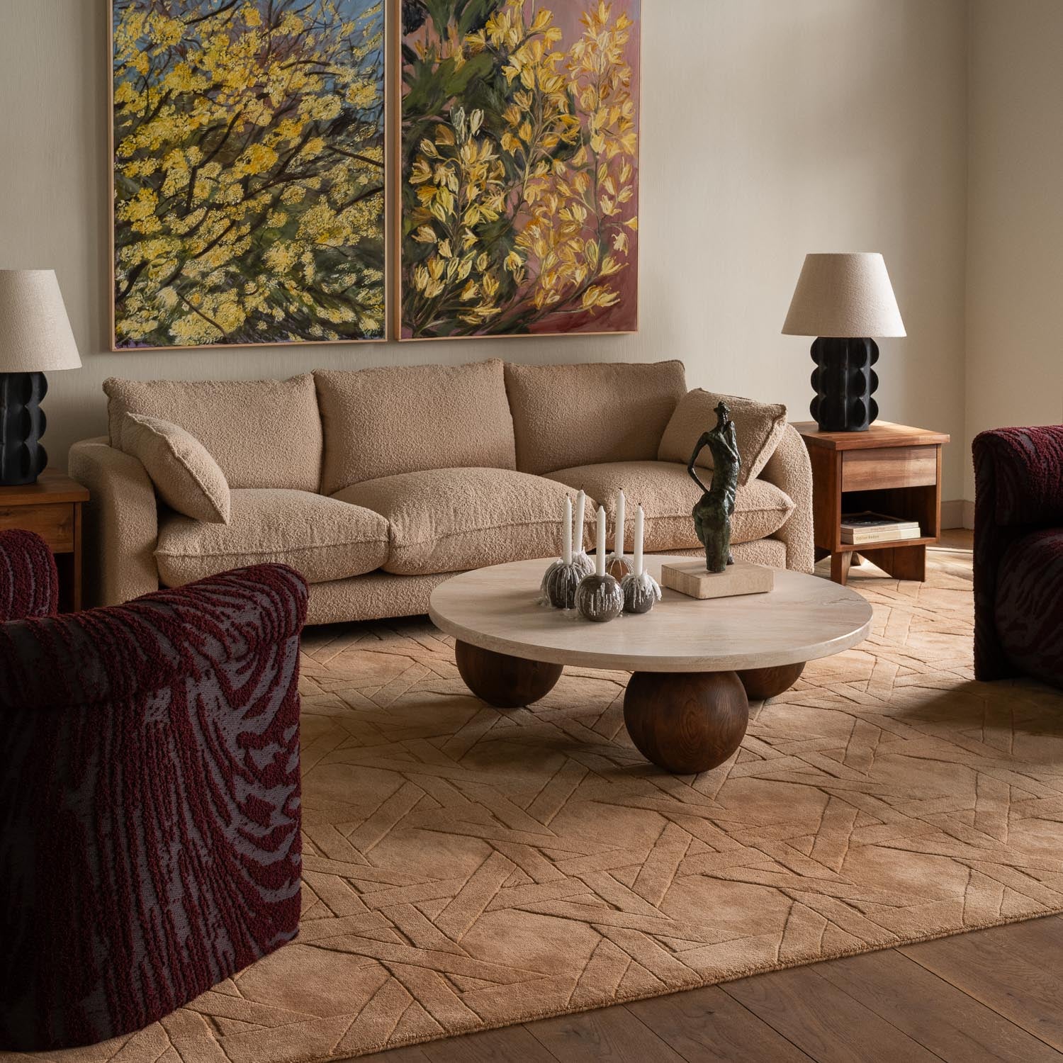 Manuela Rug Warm Vanilla