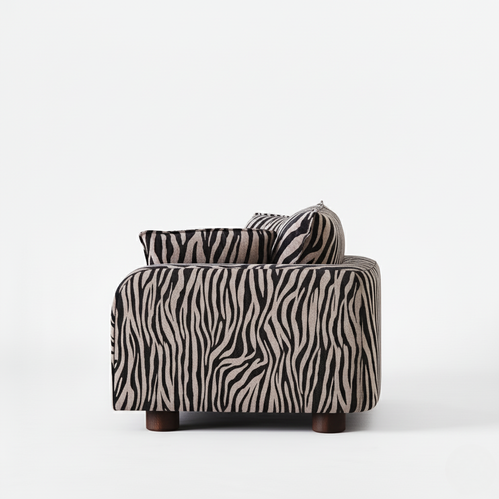 Miles Loveseat Zebra