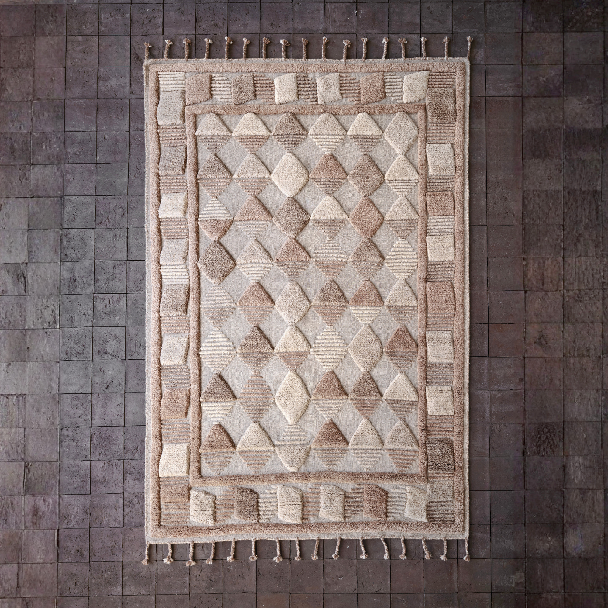 Lisboa Rug Multi Natural
