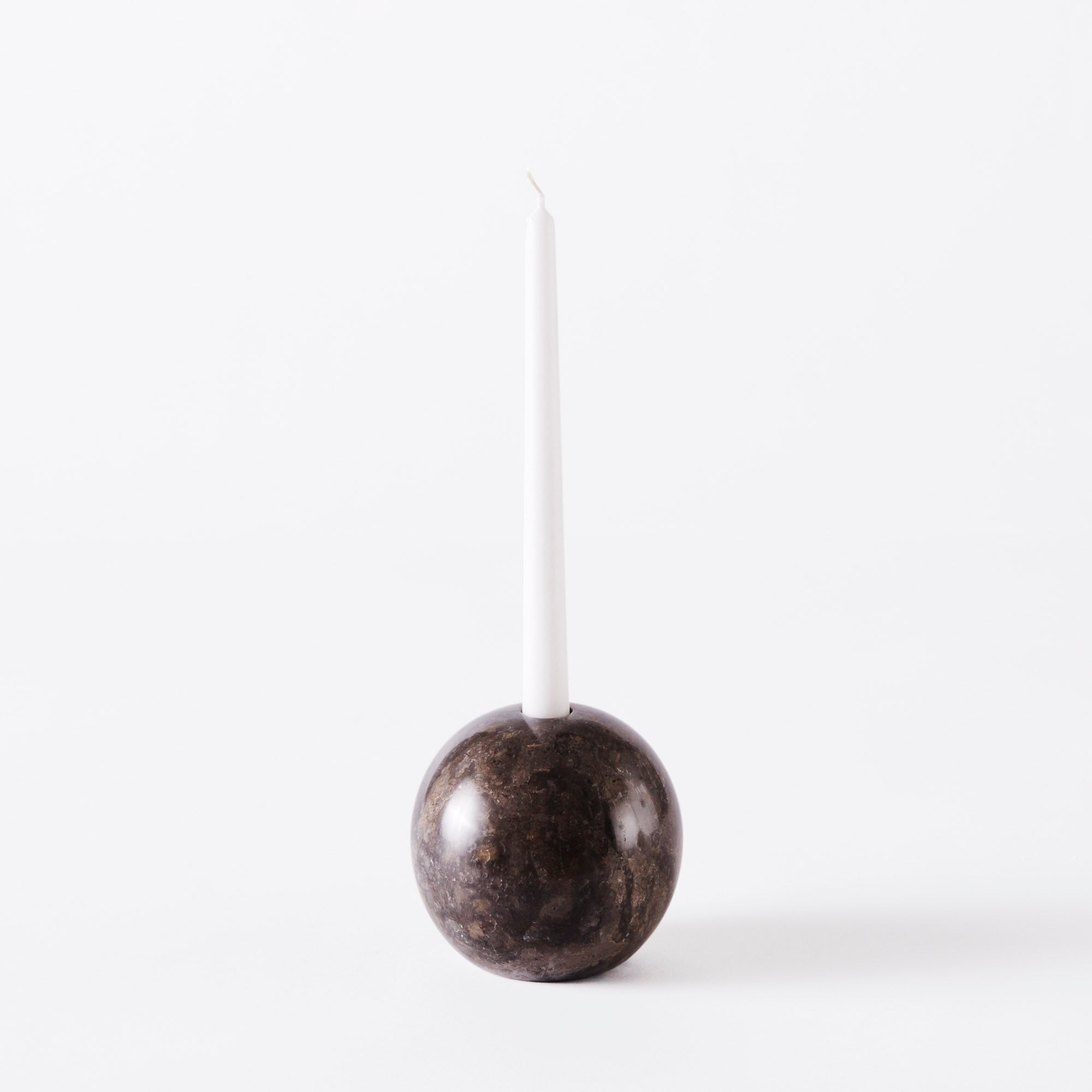 Sphere Candle Holder 12 Grey