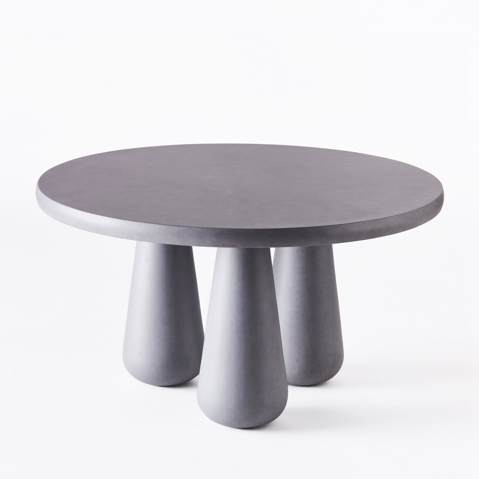 Round Dining Table Grey