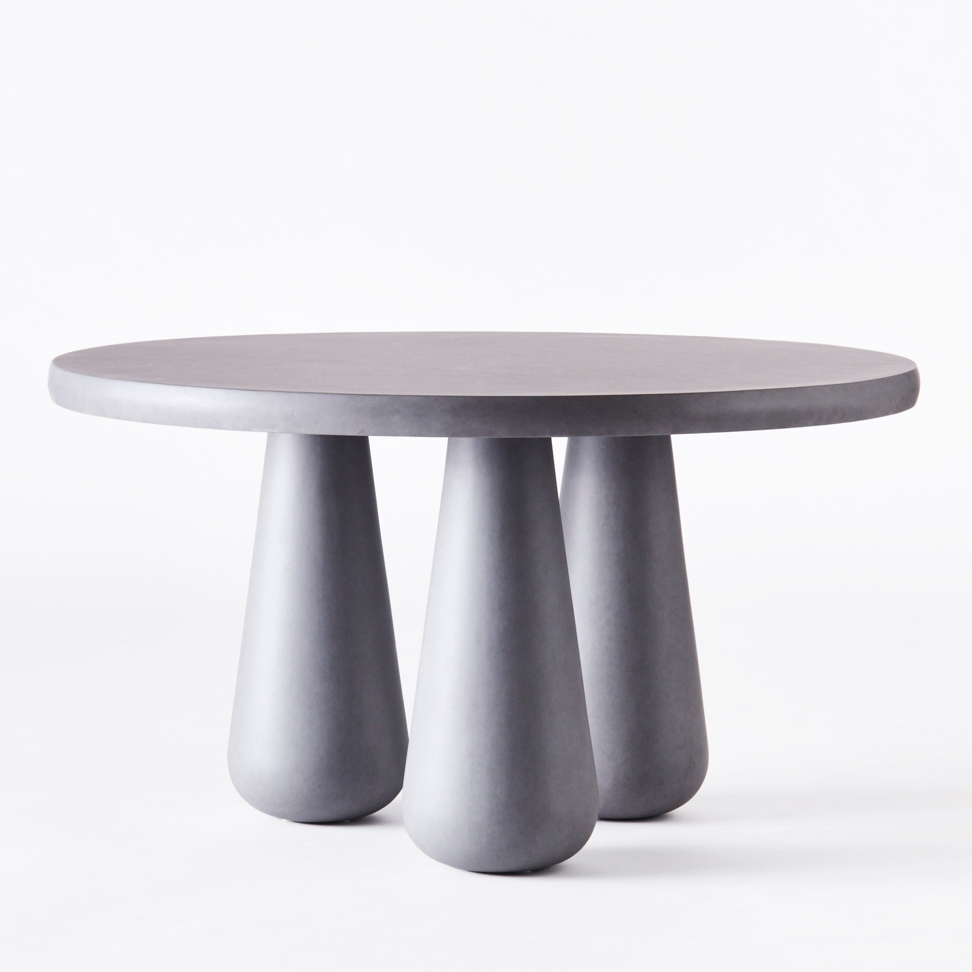 Round Dining Table Grey