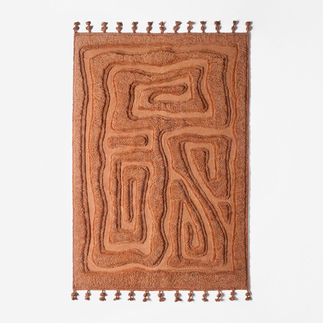 Beat Rugs Picture Beaten Track Rug Adobe – Dusty Deco