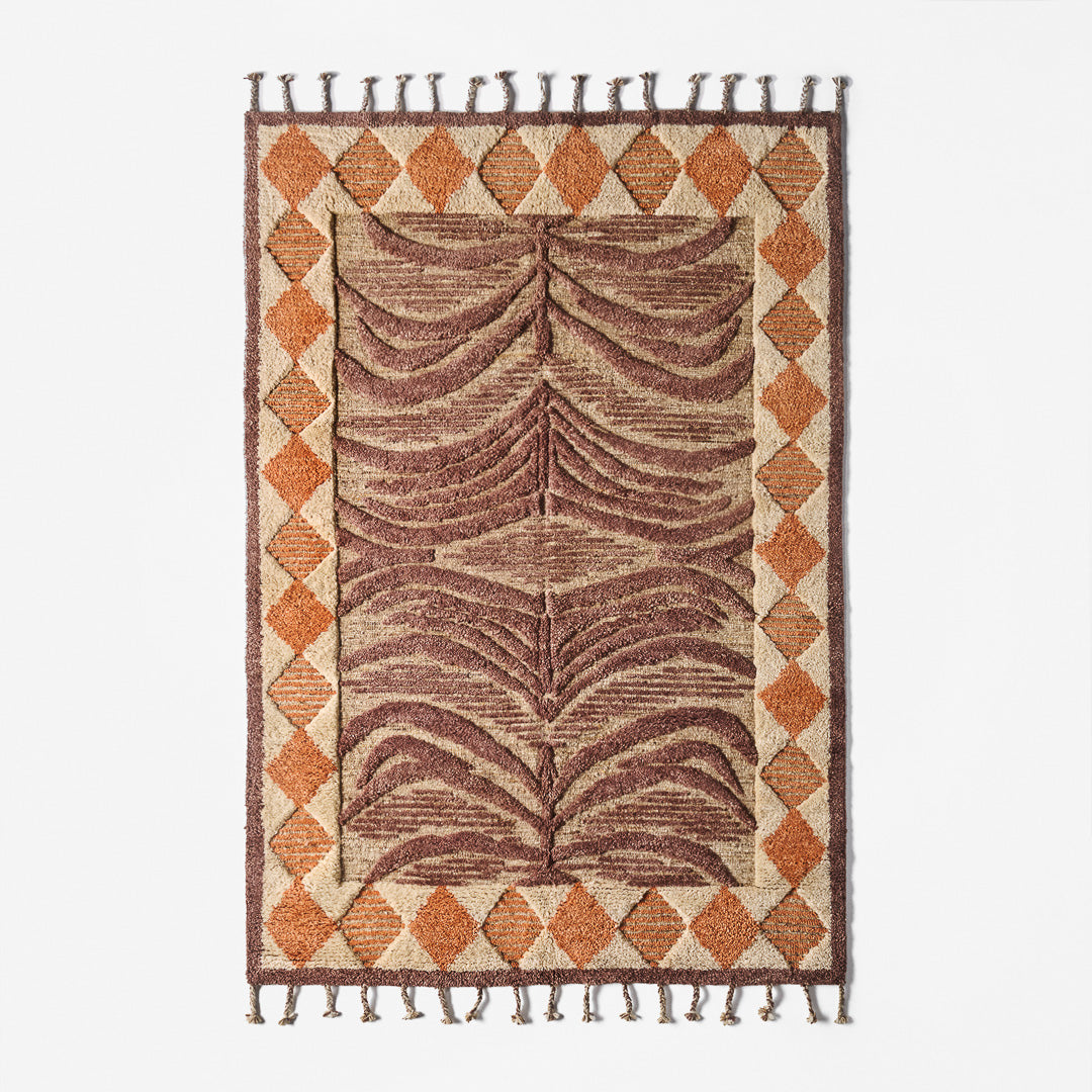Wildcat Rug Burnt Brown – Dusty Deco