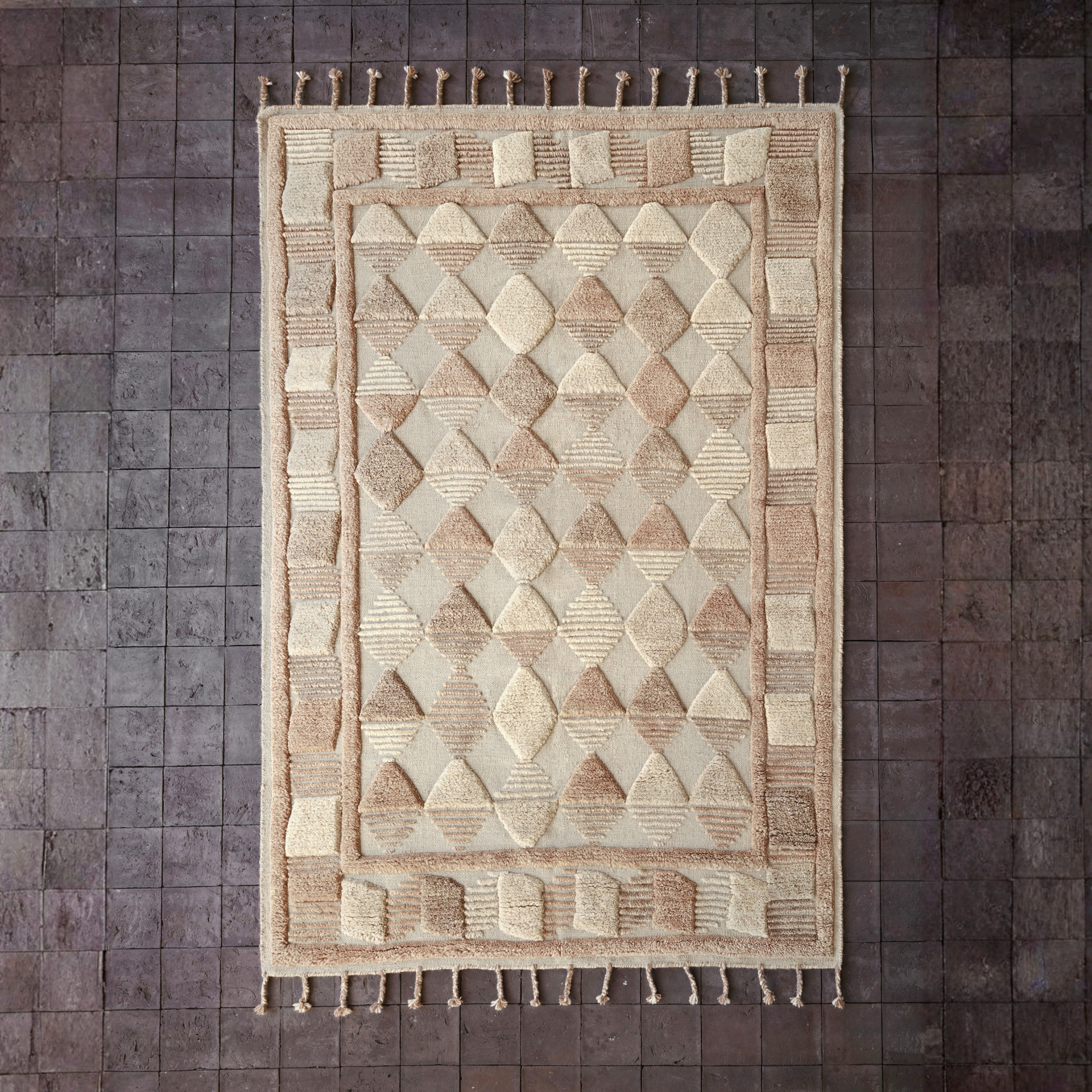 Lisboa Rug Multi Natural