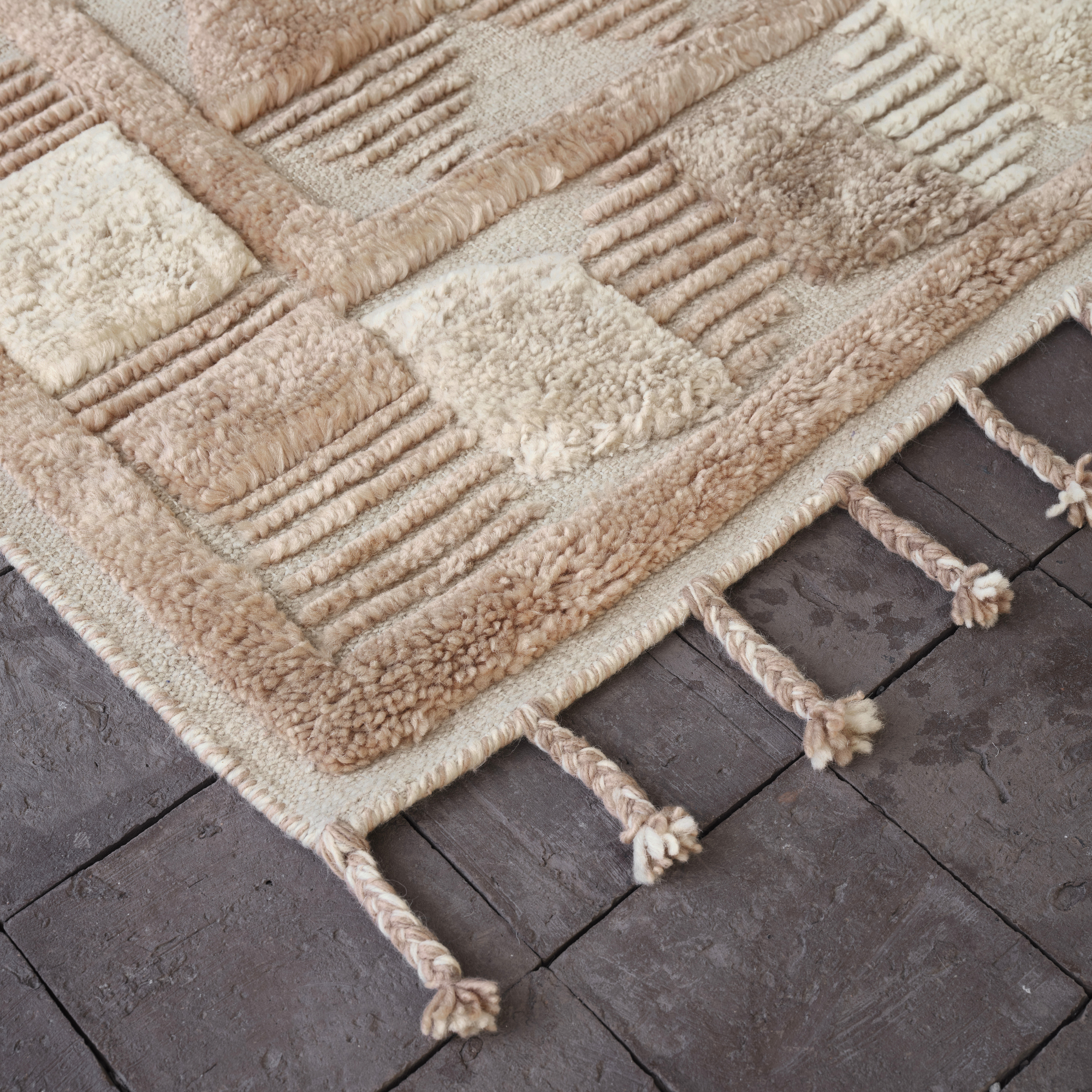 Lisboa Rug Multi Natural