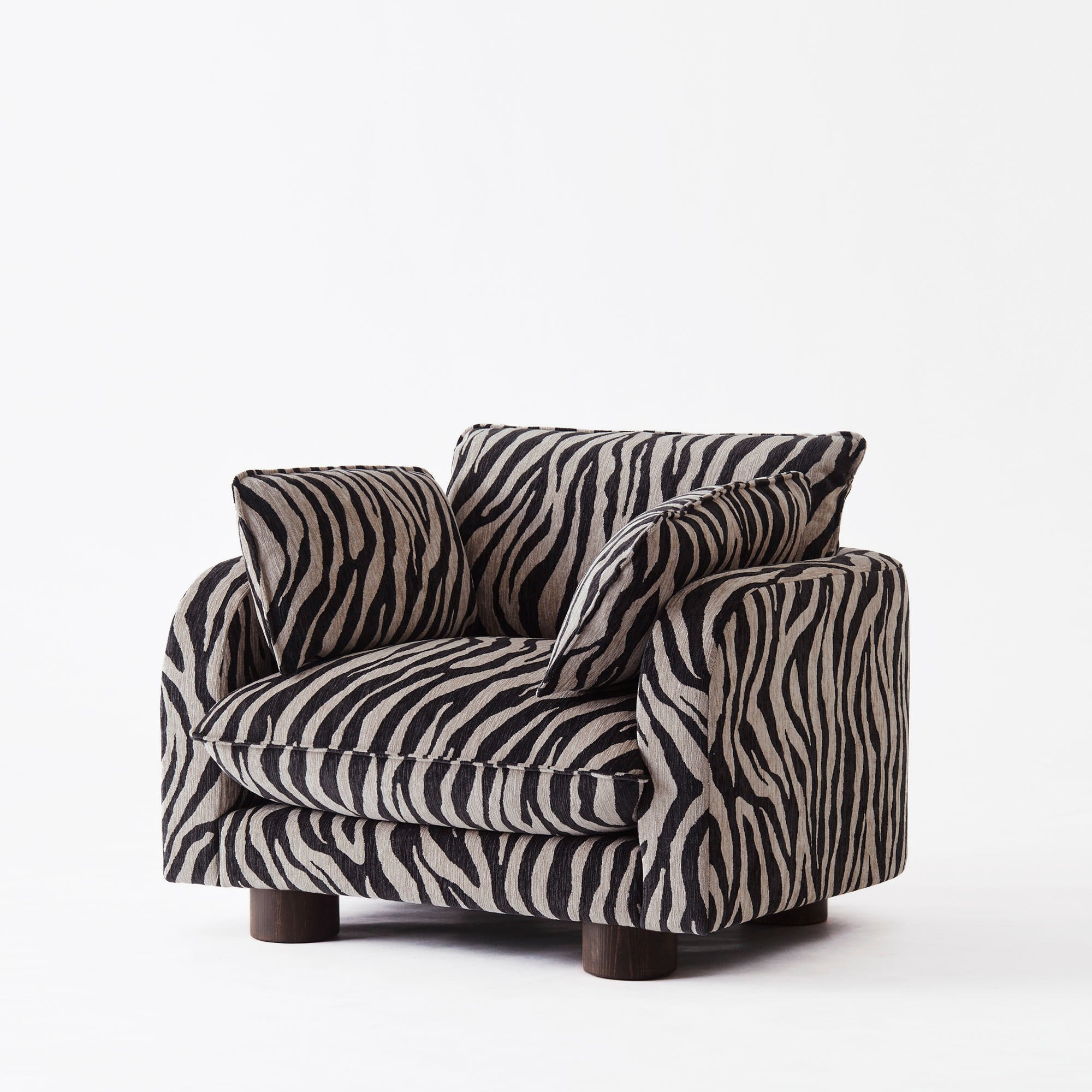 Miles Armchair Zebra