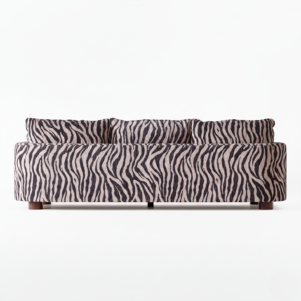 Miles Sofa Zebra
