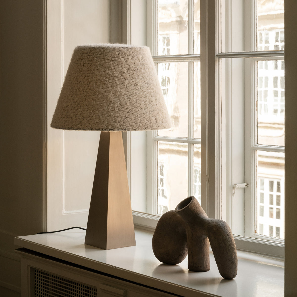 Pyramid Table Lamp
