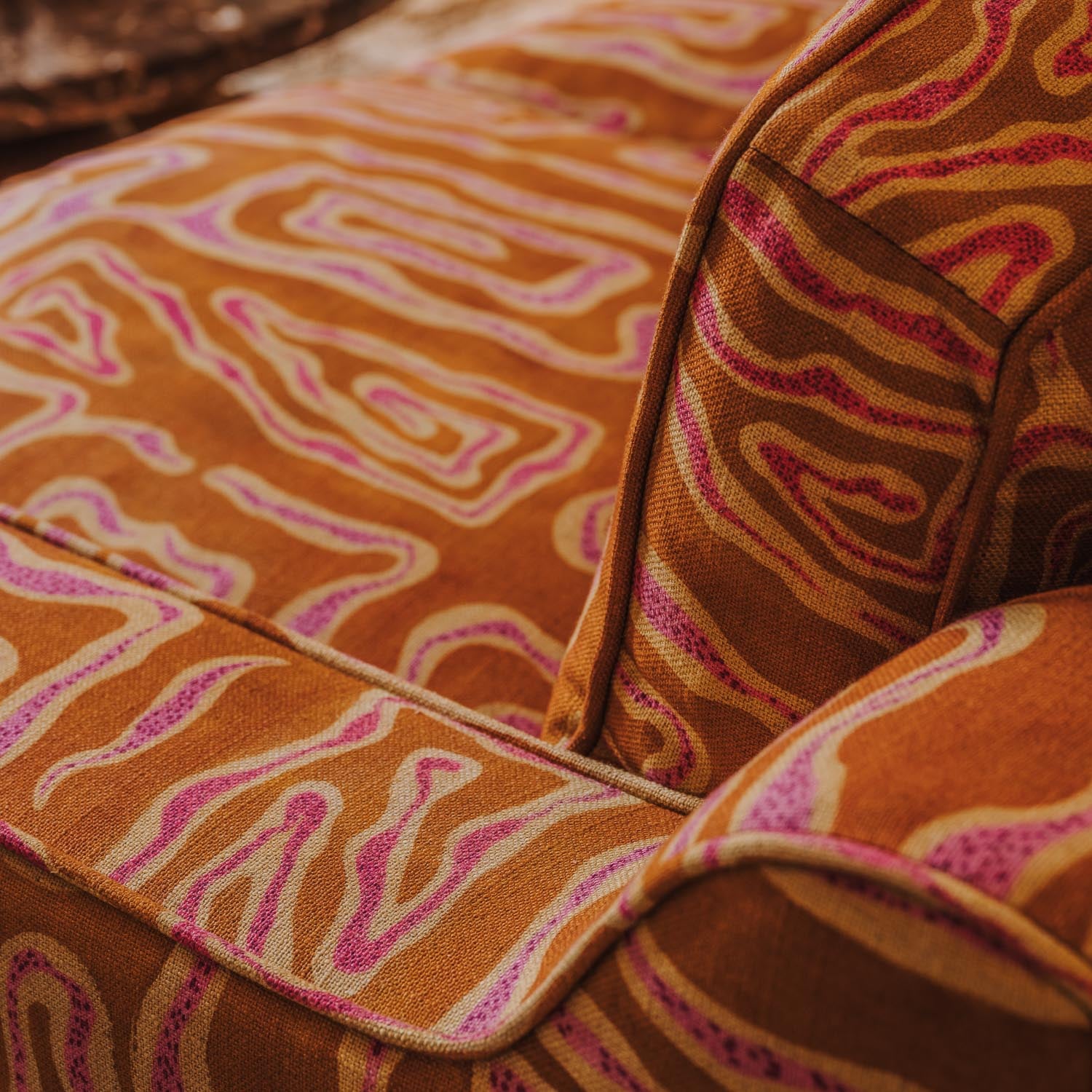 Lola Sofa Beaten Track Peach