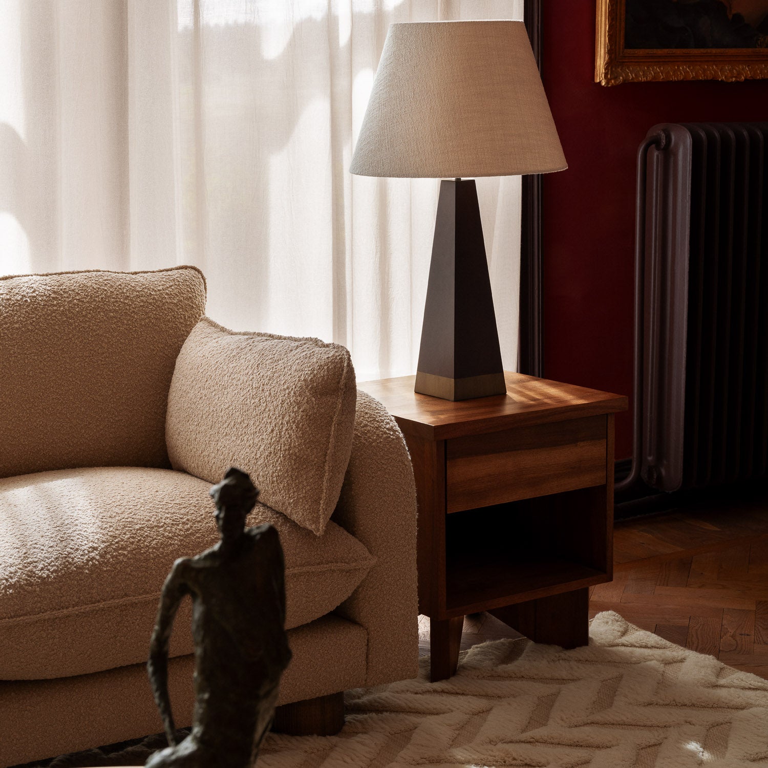 Pyramid Table Lamp