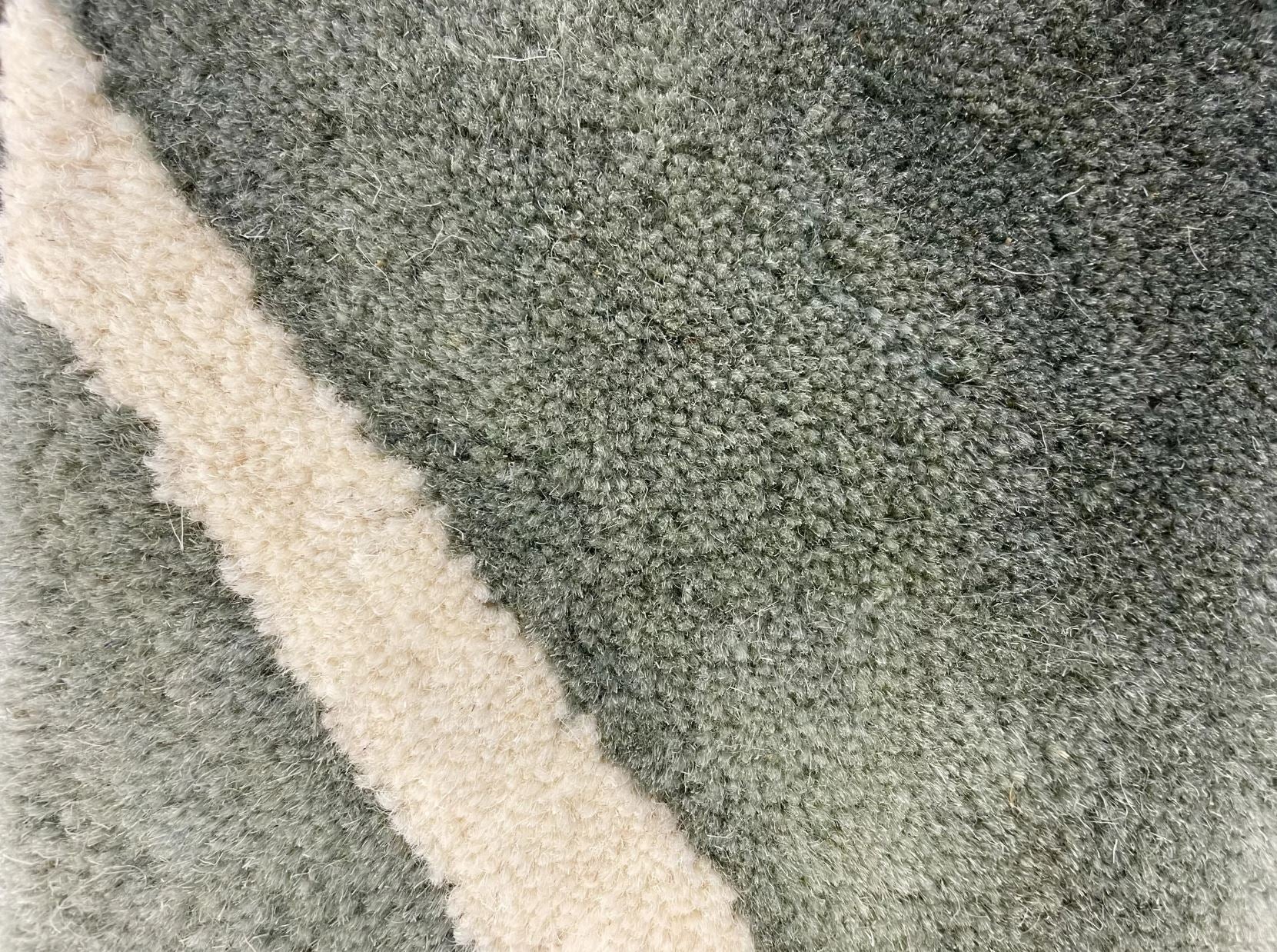 Tie Dye Sage Green Rug